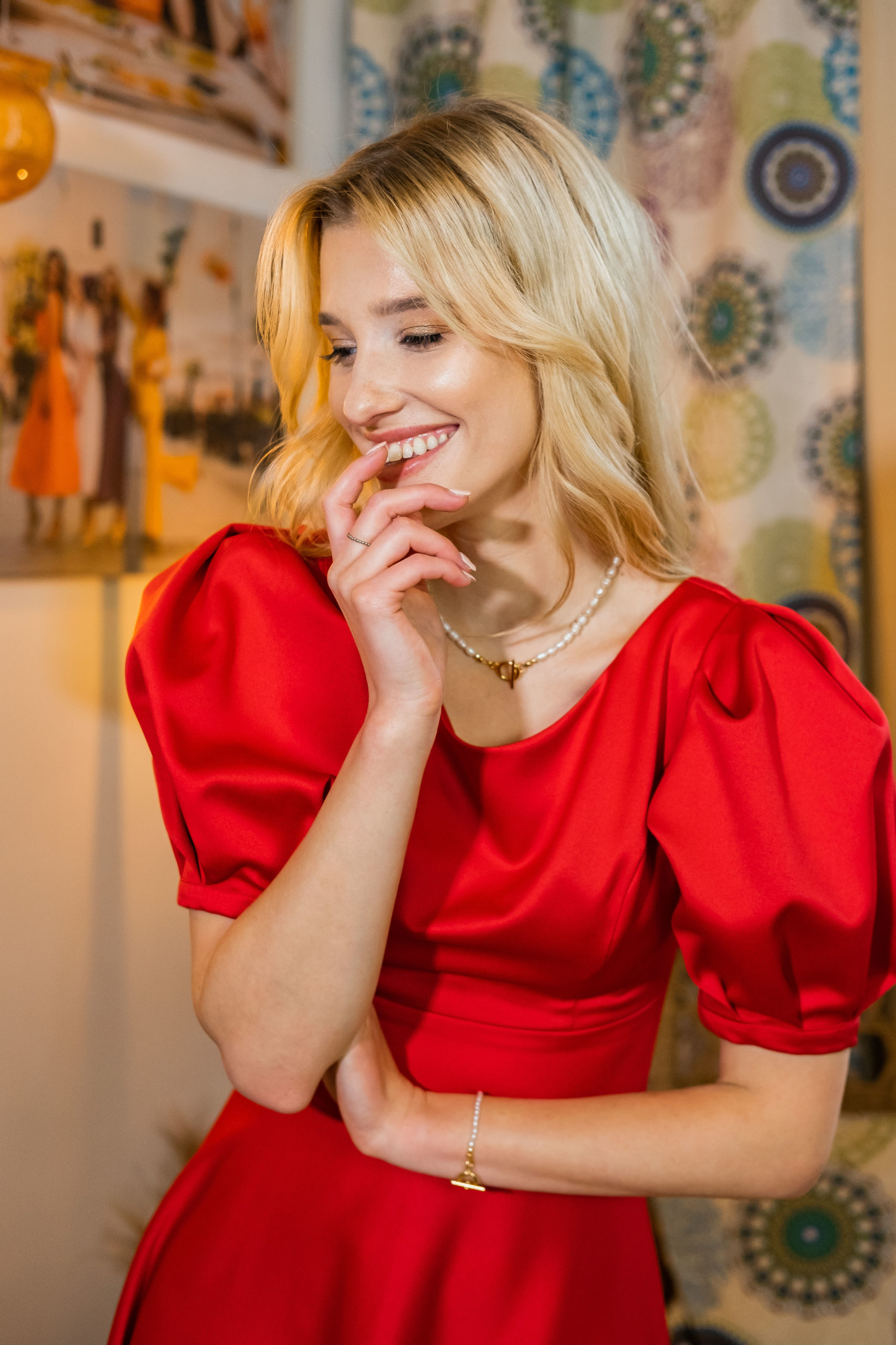 Sukienka Kate w kolorze czerwonym