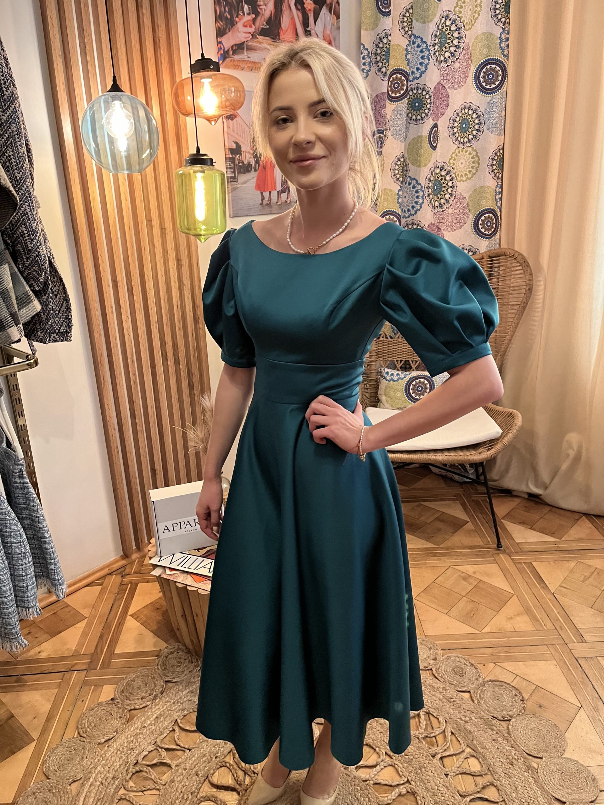 Sukienka Kate w kolorze zielonym